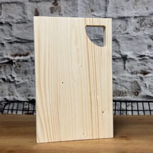 Ahşap Kesme Tahtası 28x18 Ladin Ağacı Sunum Tahtası