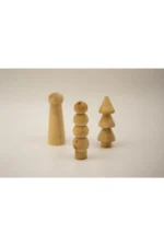 Ahşap Çocuk Boyama Oyuncağı Peg Toy – Boyanabilir Doğal Ahşap, 6–10 Yaş - Görsel 4