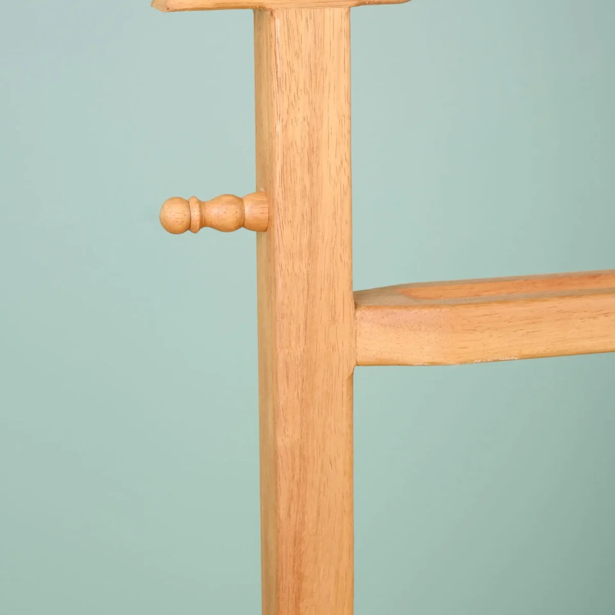 İroko Ahşap Dilsiz Uşak – El Yapımı, 130 cm - Görsel 7