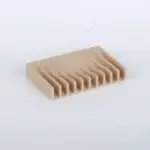 Doğal Meşe Renkli Plastik Sabunluk – Yerli Üretim, Dayanıklı & Şık