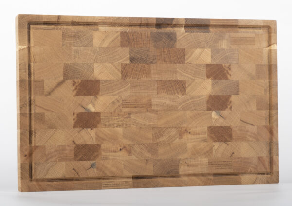 Meşe Endgrain Kesme Tahtası – 40x28 cm - Görsel 5