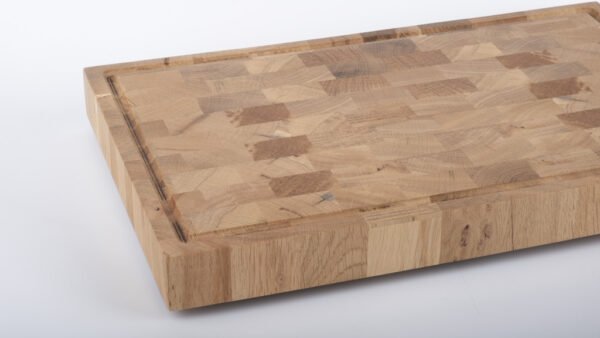 Meşe Endgrain Kesme Tahtası – 40x28 cm - Görsel 6