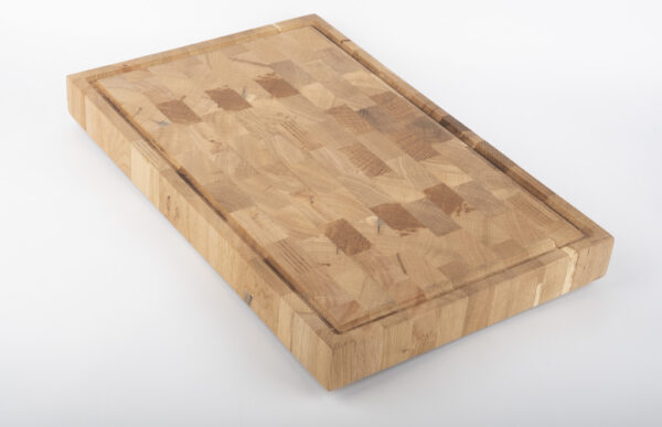 Meşe Endgrain Kesme Tahtası – 40x28 cm - Görsel 8
