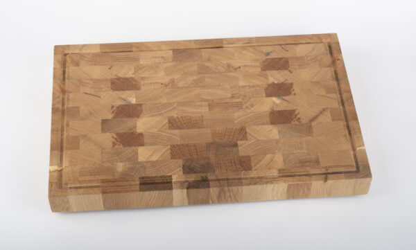 Meşe Endgrain Kesme Tahtası – 40x28 cm - Görsel 10