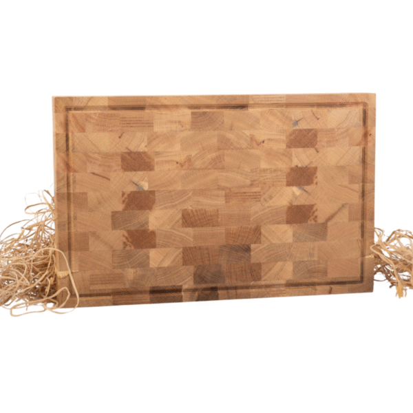 Meşe Endgrain Kesme Tahtası – 40x28 cm