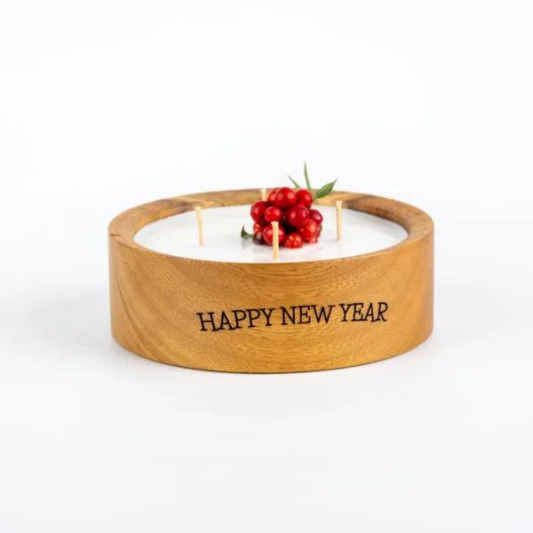 Happy New Year Candles