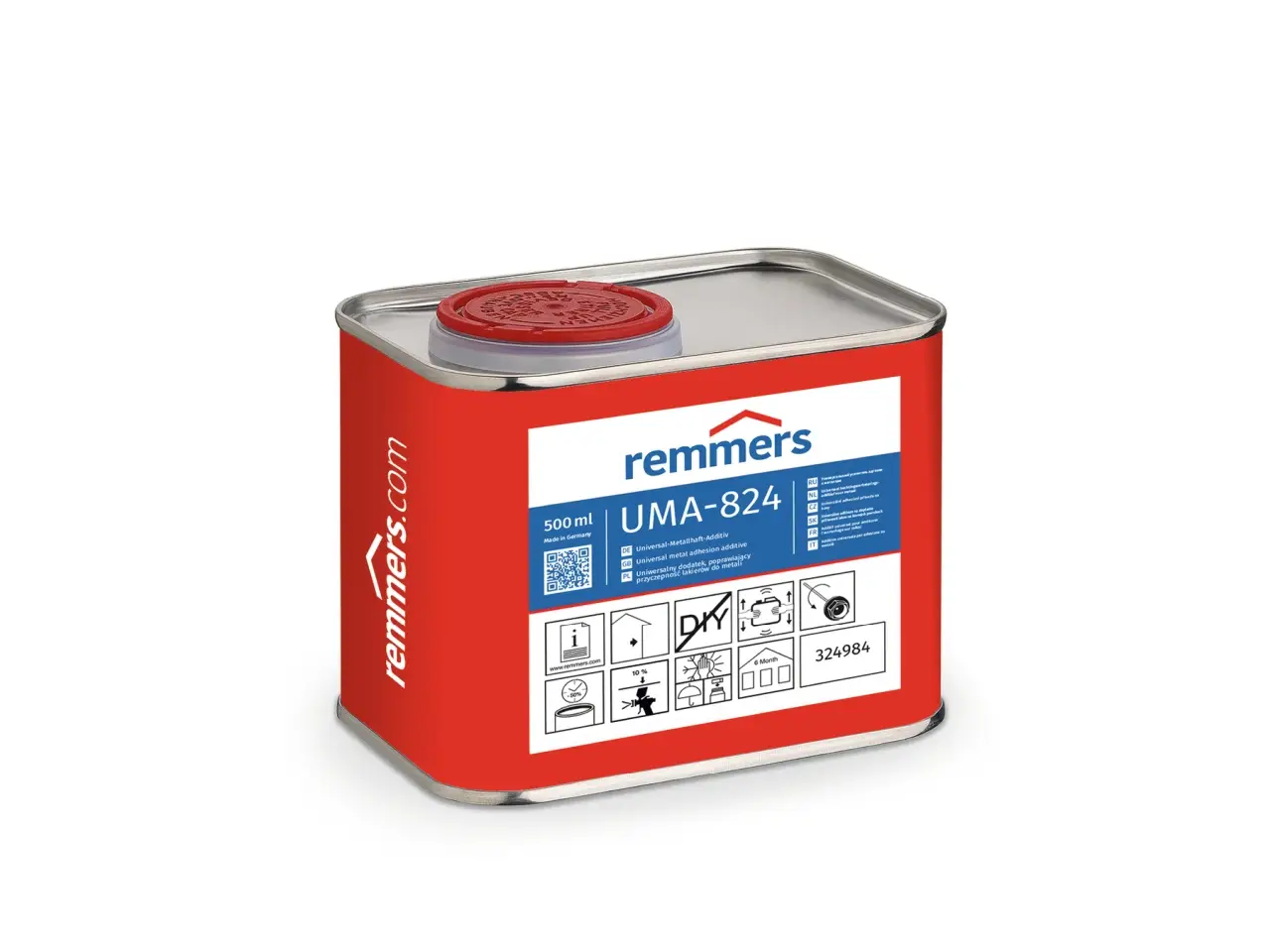 remmers-uma-824 Remmers UMA-824-Universal-Metallhaft-Additiv - 0,5 Lt - Görsel 1