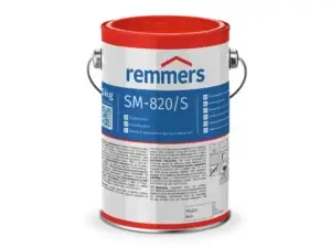 Remmers SM-820 doku maddesi kutusu ve ahşap zemin kaydırmazlık uygulaması