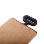 Yakma Saplı Doğal Meşe Kesme ve Sunum Tahtası (38,5 cm) - Görsel 3